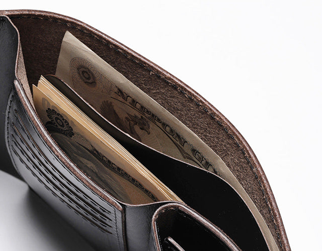 MR.OLIVE E.O.I HORWEEN CHROMEXCEL LEATHER / COMPACT WALLET