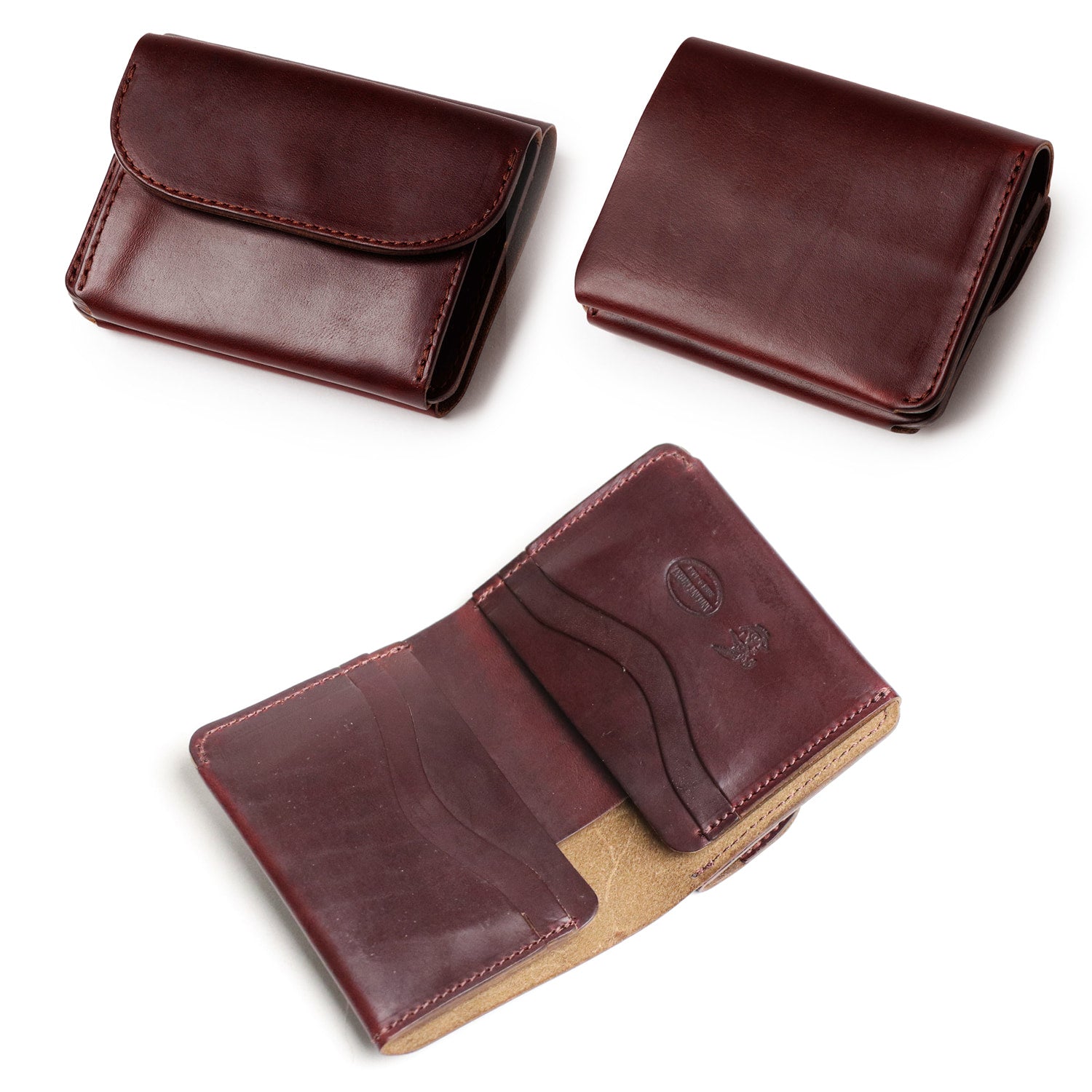 MR.OLIVE E.O.I HORWEEN CHROMEXCEL LEATHER / MINI WALLET