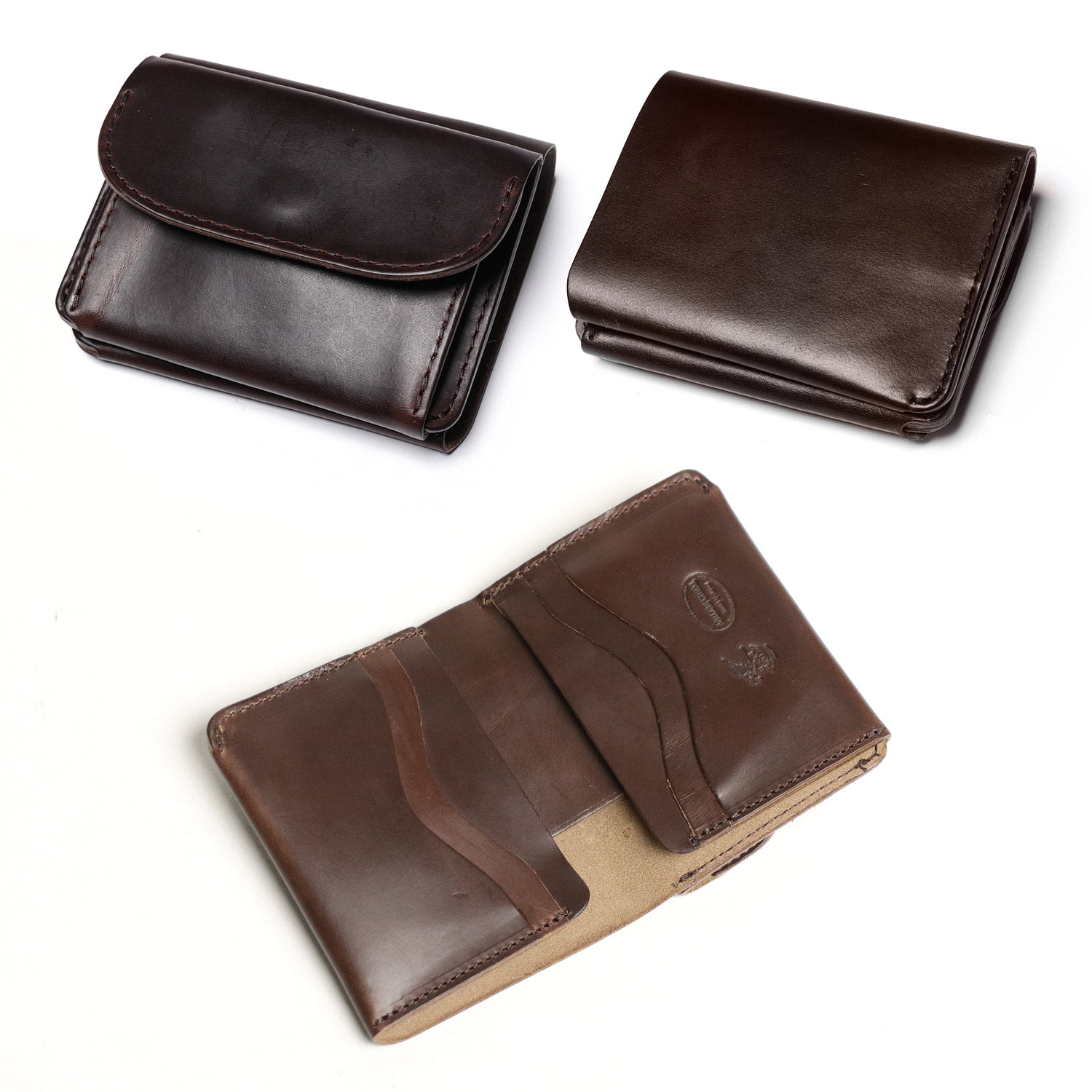 MR.OLIVE E.O.I HORWEEN CHROMEXCEL LEATHER / MINI WALLET