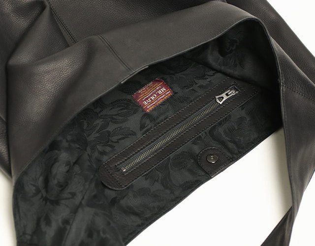 MR.OLIVE E.O.I IMPERMA-LEATHER / BIG SHOULDER BAG