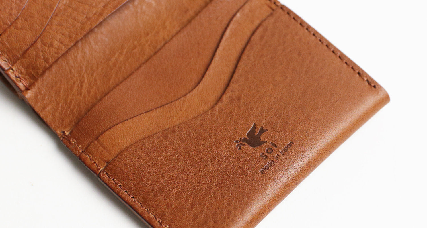 Leather Card Wallet, Minerva Box Leather Wallet outlet