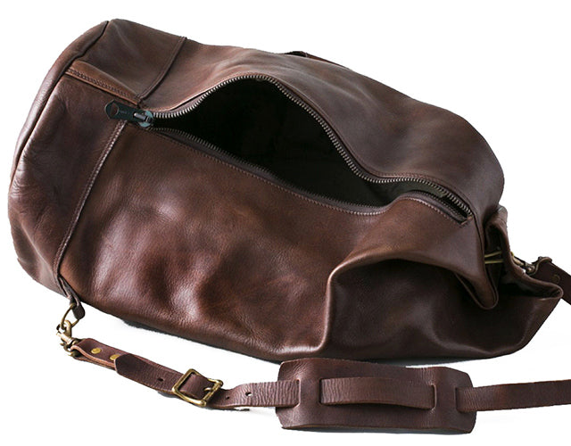 vasco /  LEATHER DUFFLE BAG