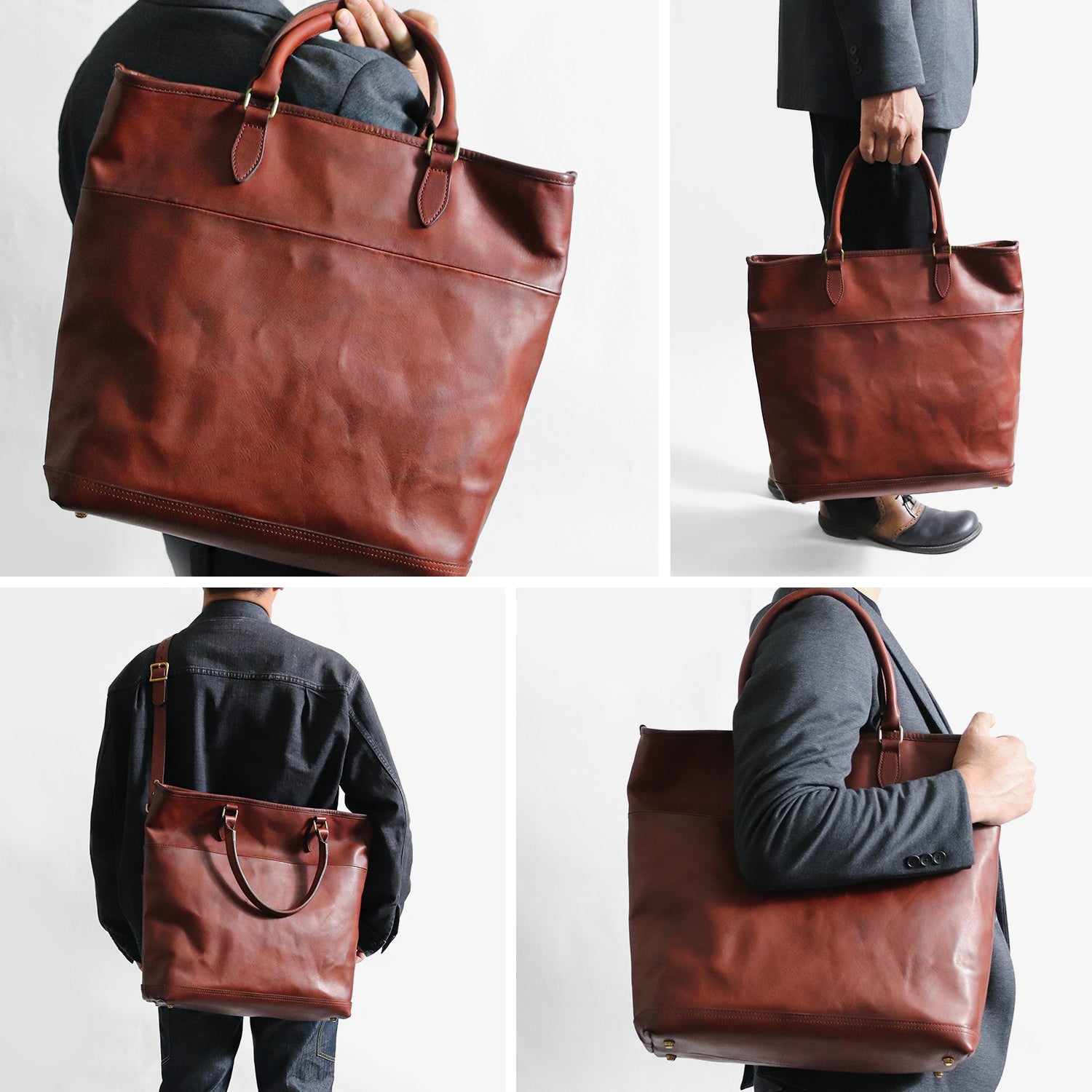 vasco / LEATHER NELSON 2WAY BAG