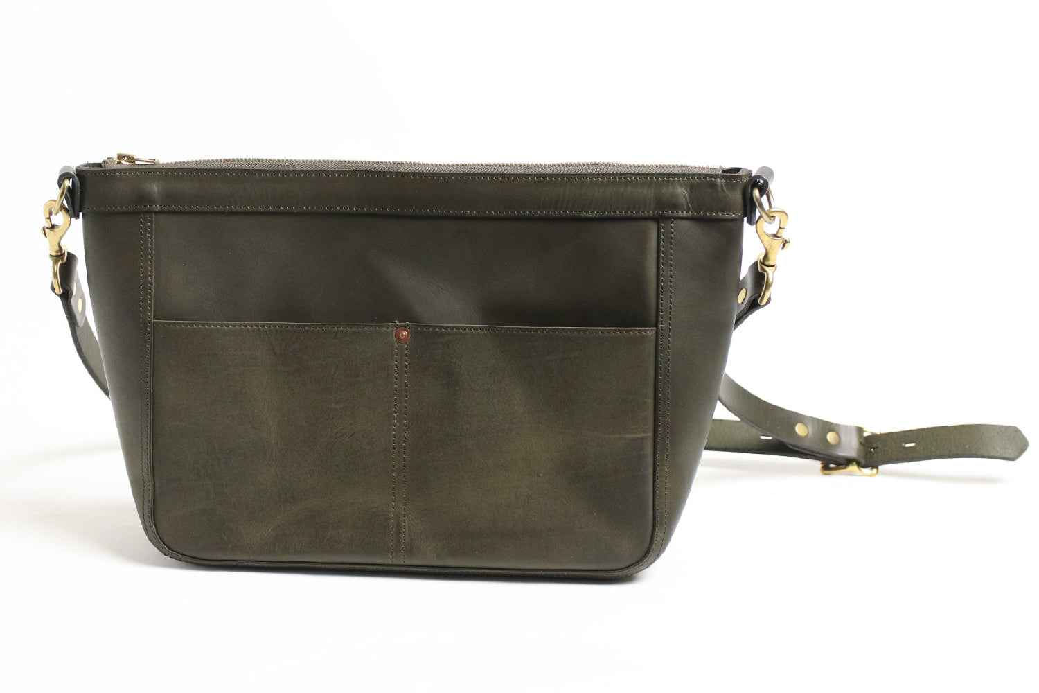 vasco / LEATHER TELEPHONE SHOULDER BAG