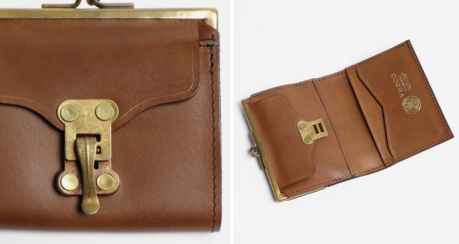 vasco /   LEATHER VOYAGE PURSE WALLET