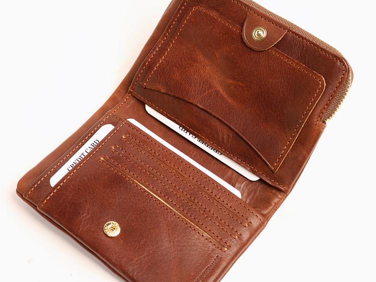 Porter Soak Wallet 101-06003 PORTER SOAK Pull-up finish Italian leather