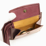 asumederu / ROROMA 使い込むほどに色が深まる 純国産革「ロロマ」の二つ折財布