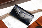 REALMIND / PRIMA 艶めくラージクロコ型押しレザーのメール型長財布