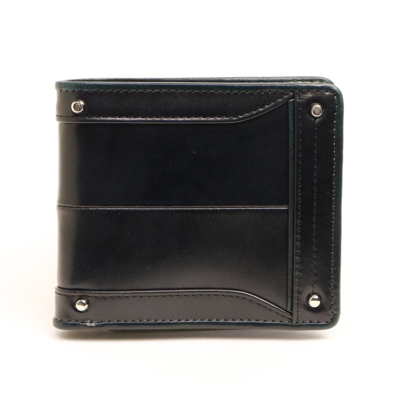 Kiefer neu / Ciao 美しいムラ染レザーの二つ折財布