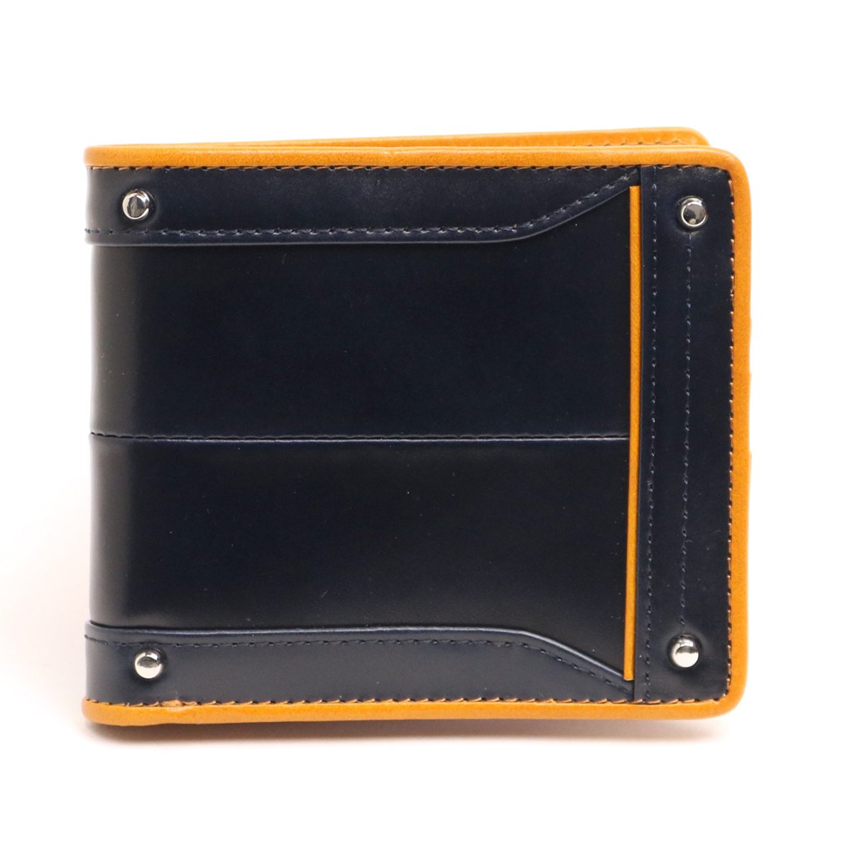 Kiefer neu / Ciao Beautiful uneven dyed leather bi-fold wallet