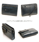 Lugard / G-3 オンリーワンのシャドー仕上げ。ヴィンテージ感漂う、味わい深いセカンドバッグ