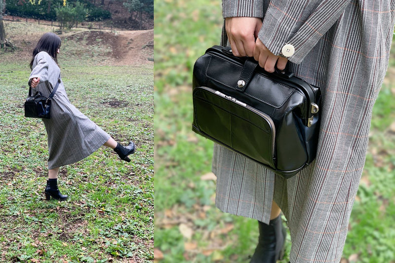 ARTPHERE / Cavallo タブレット収納付きホースレザー ダレスショルダー