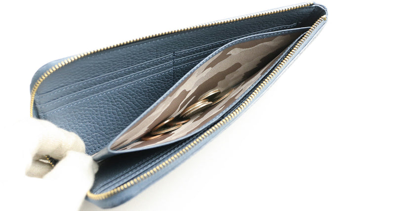 Atelier nuu / loop 優しいトーンの色味と、柔らかいイタリア革。 タッセルが揺れるLファスナー長財布