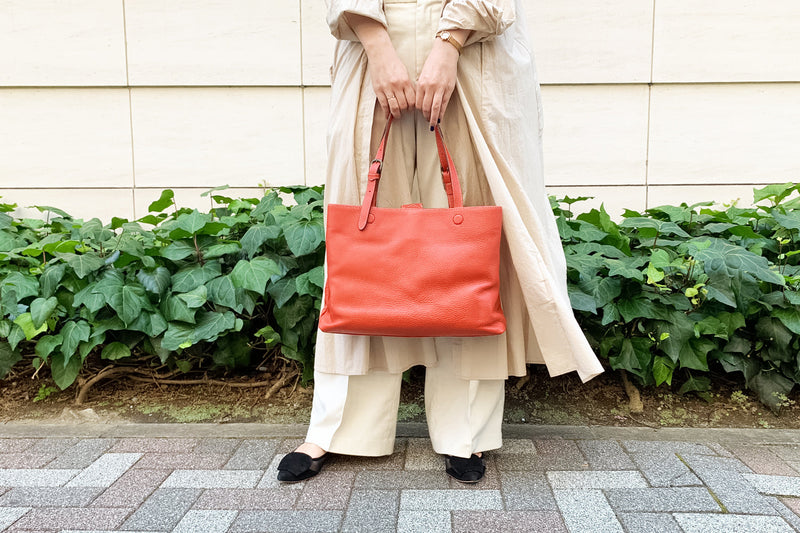 Atelier nuu / Parcel 軽くて使い心地の良い牛革トートバッグ