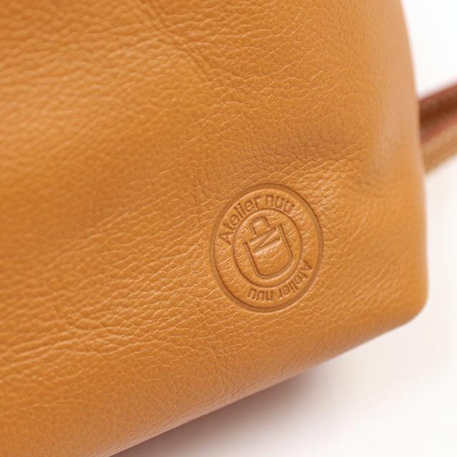 Atelier nuu / Parcel がま口のようにパカッとひらく「ダレス」モデルのリュックM