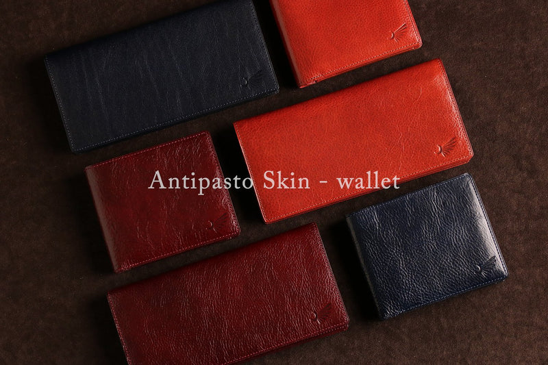 Totem Re Vooo / Antipasto Skin  上質なイタリーレザーを贅沢に使用した、豊岡の職人が作る確かな品質の長財布
